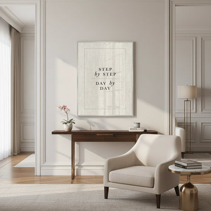 Step By Step Day By Day - Fine Art