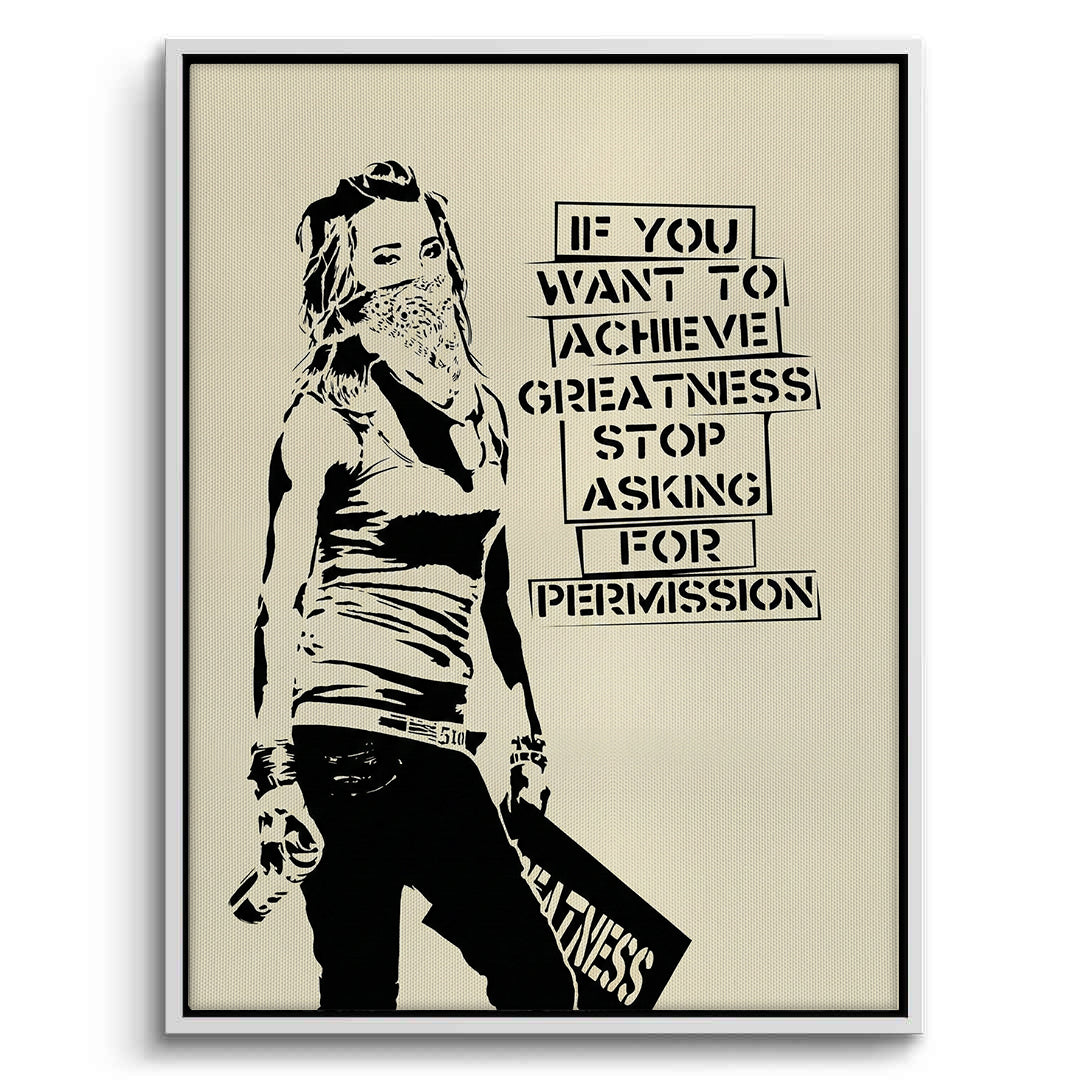 2Stop Asking for Permission - Canvas