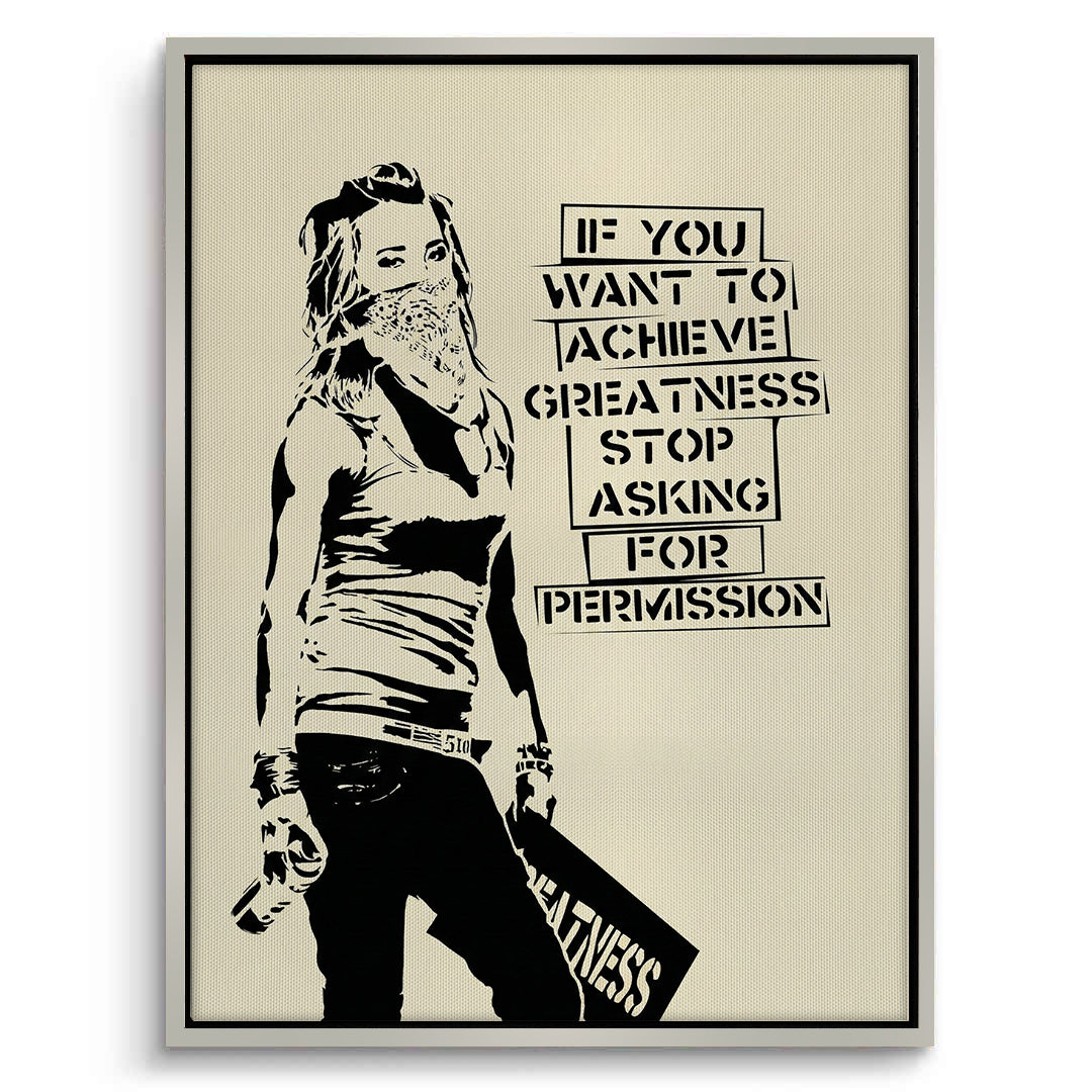 2Stop Asking for Permission - Canvas