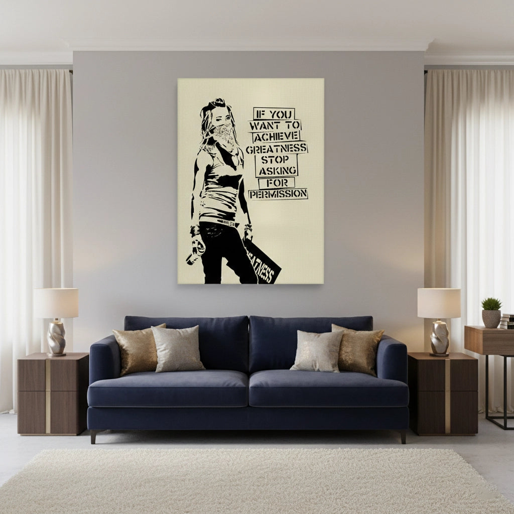 2Stop Asking for Permission - Canvas