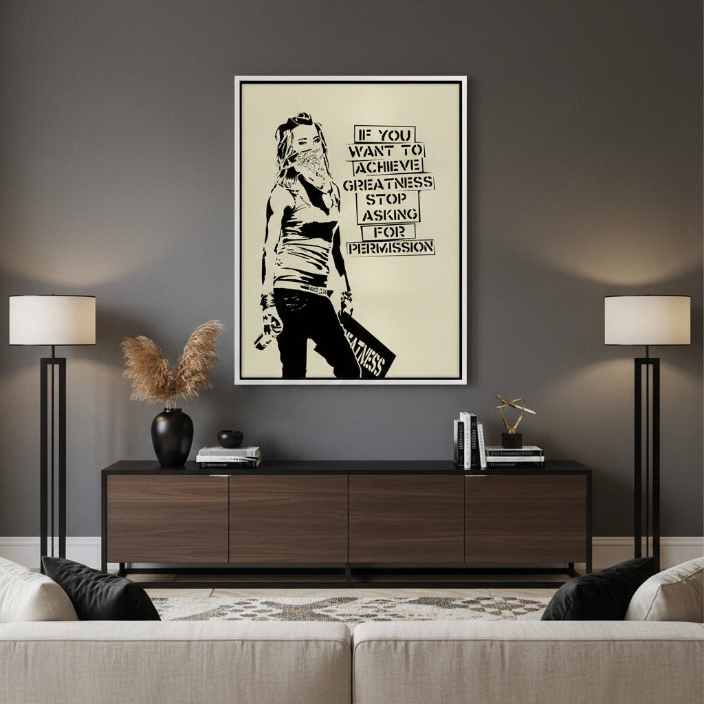 2Stop Asking for Permission - Canvas