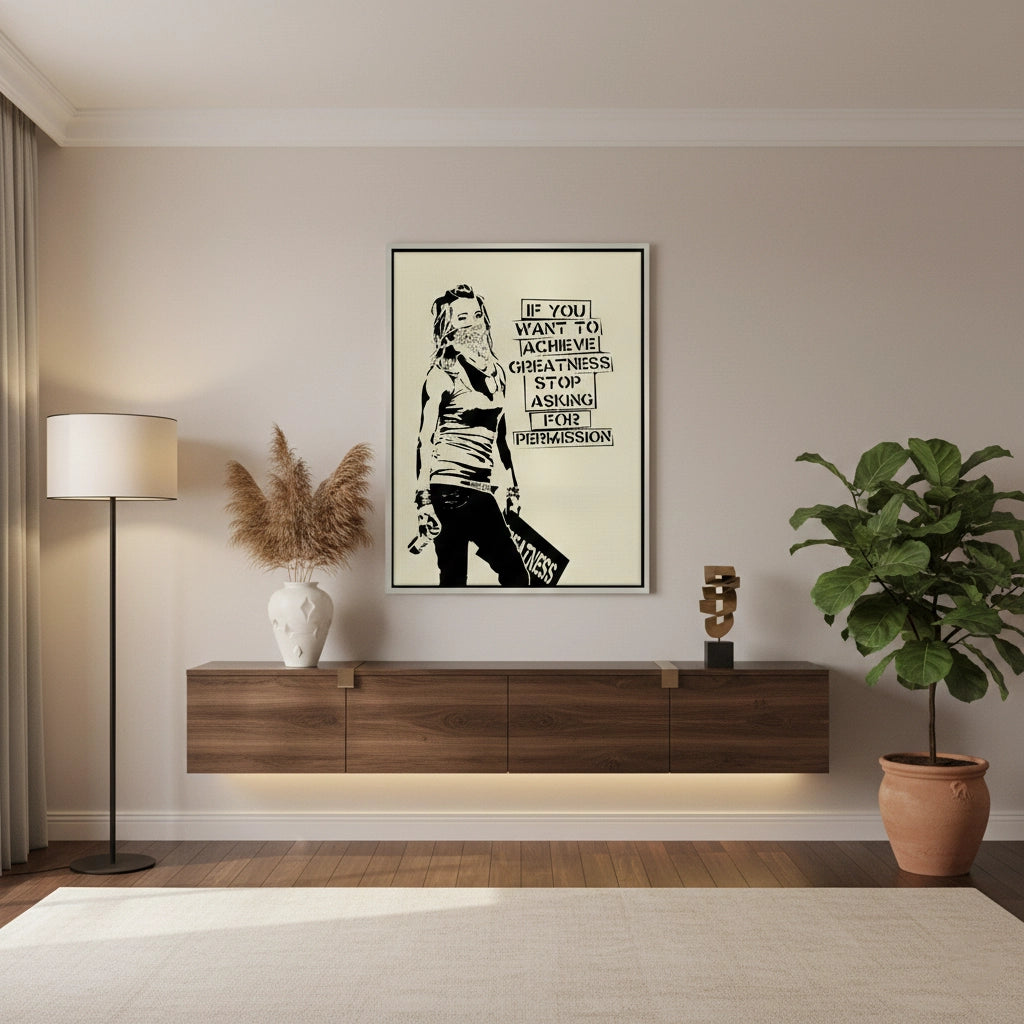 2Stop Asking for Permission - Canvas