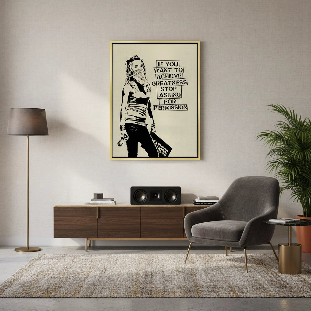 2Stop Asking for Permission - Canvas