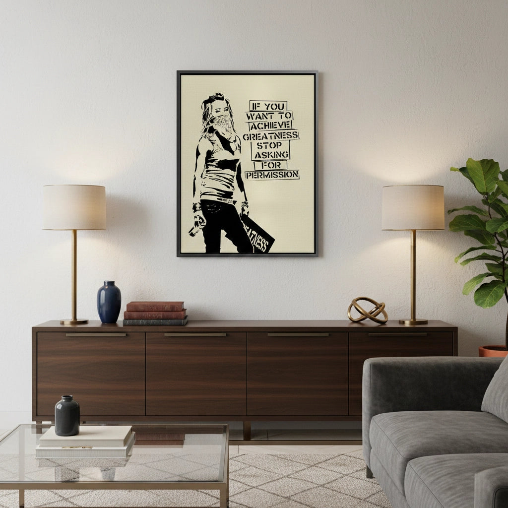 2Stop Asking for Permission - Canvas