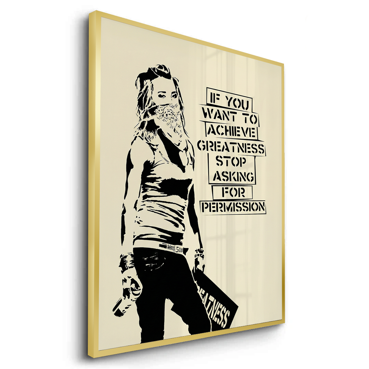 2Stop Asking for Permission - Fine Art