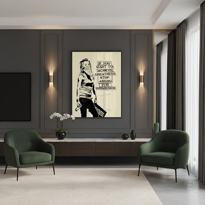 Stop Asking for Permission - Fine Art