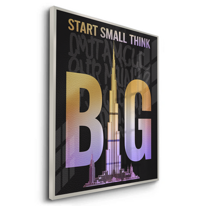 Strat Small think Big - Fine Art