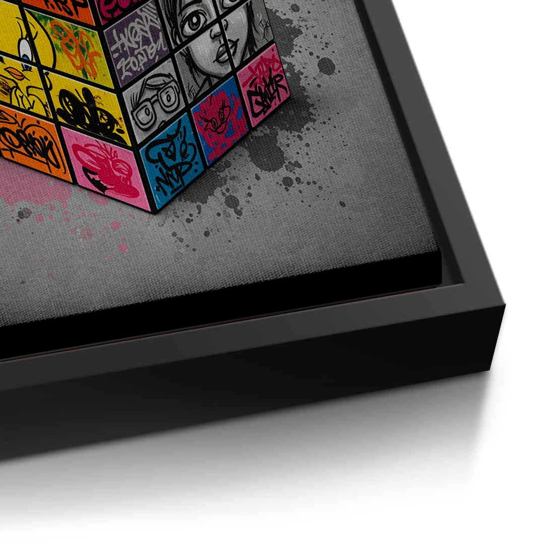 Street Art Puzzle - Canvas - Jasmineart.ae