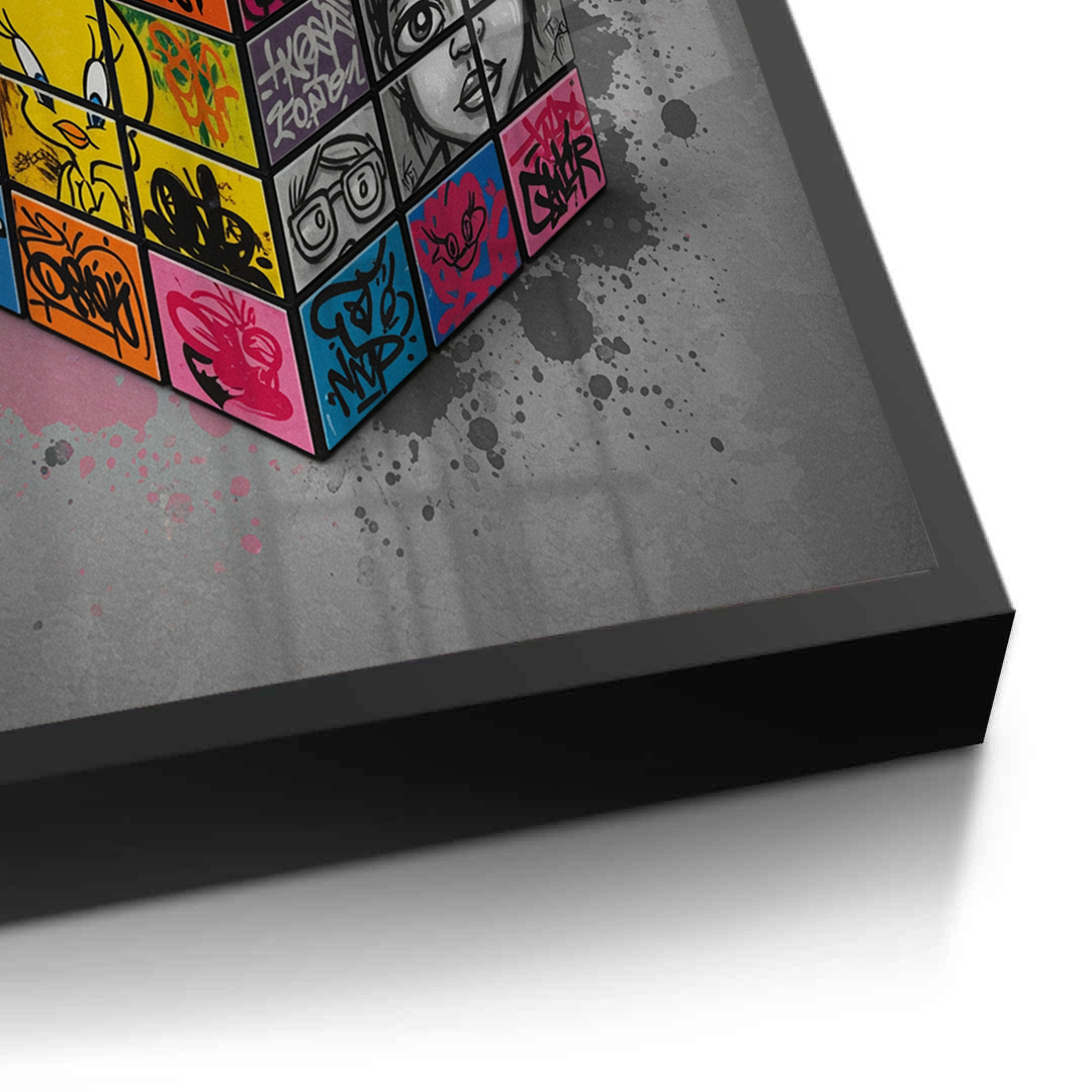 Street Art Puzzle - Fine Art - Jasmineart.ae