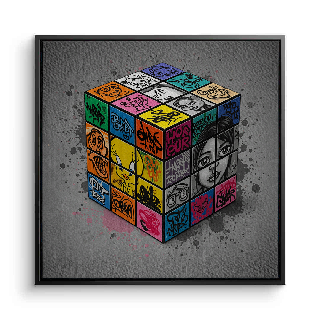 Street Art Puzzle - Canvas - Jasmineart.ae