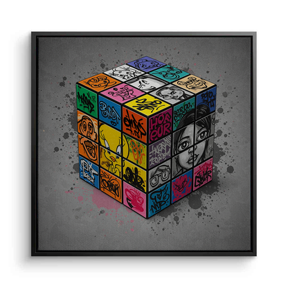Street Art Puzzle - Canvas