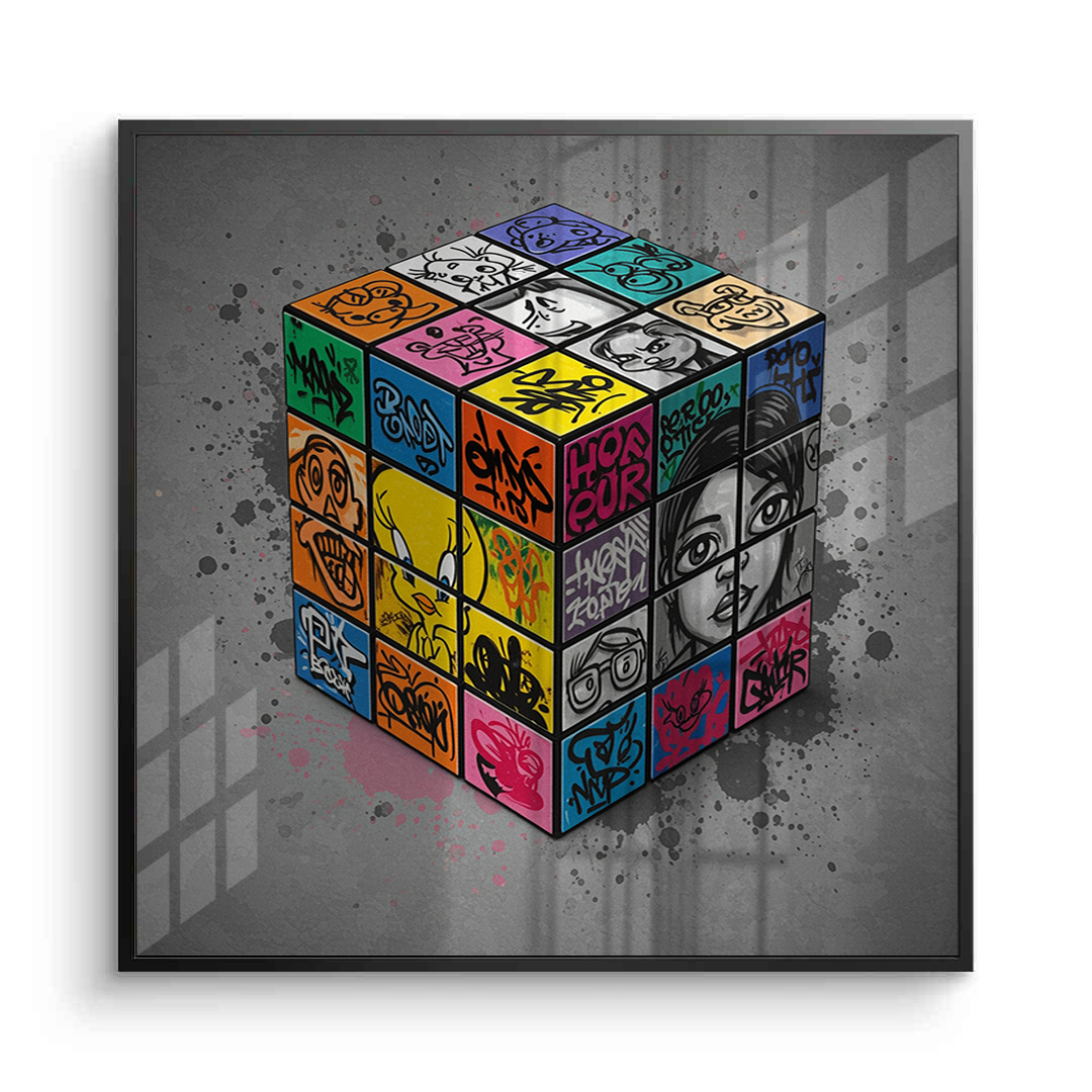 Street Art Puzzle - Fine Art - Jasmineart.ae