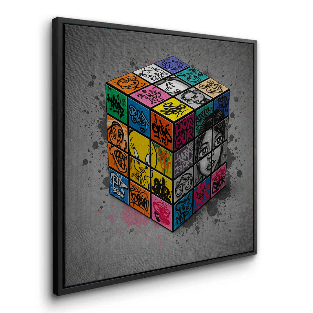 2Street Art Puzzle - Canvas