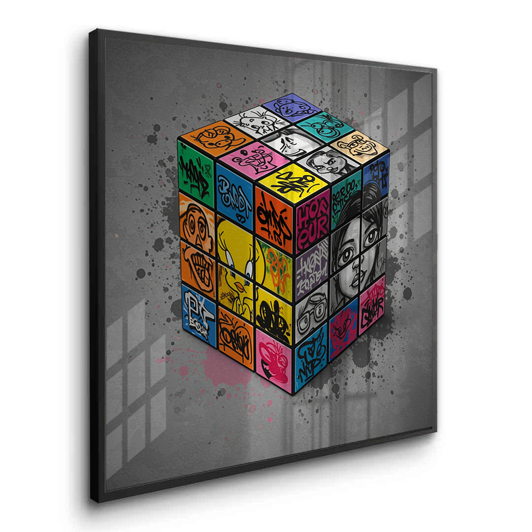 Street Art Puzzle - Fine Art - Jasmineart.ae