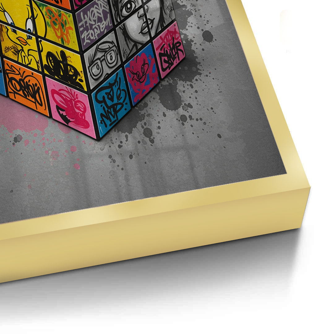 Street Art Puzzle - Fine Art - Jasmineart.ae