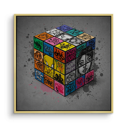 Street Art Puzzle - Canvas