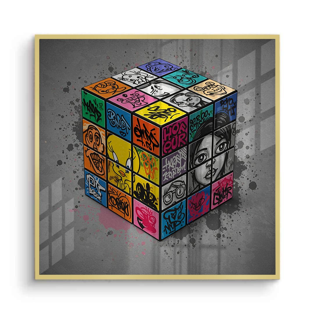 Street Art Puzzle - Fine Art - Jasmineart.ae