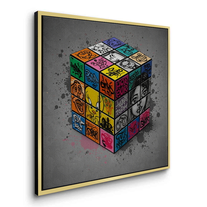 Street Art Puzzle - Canvas