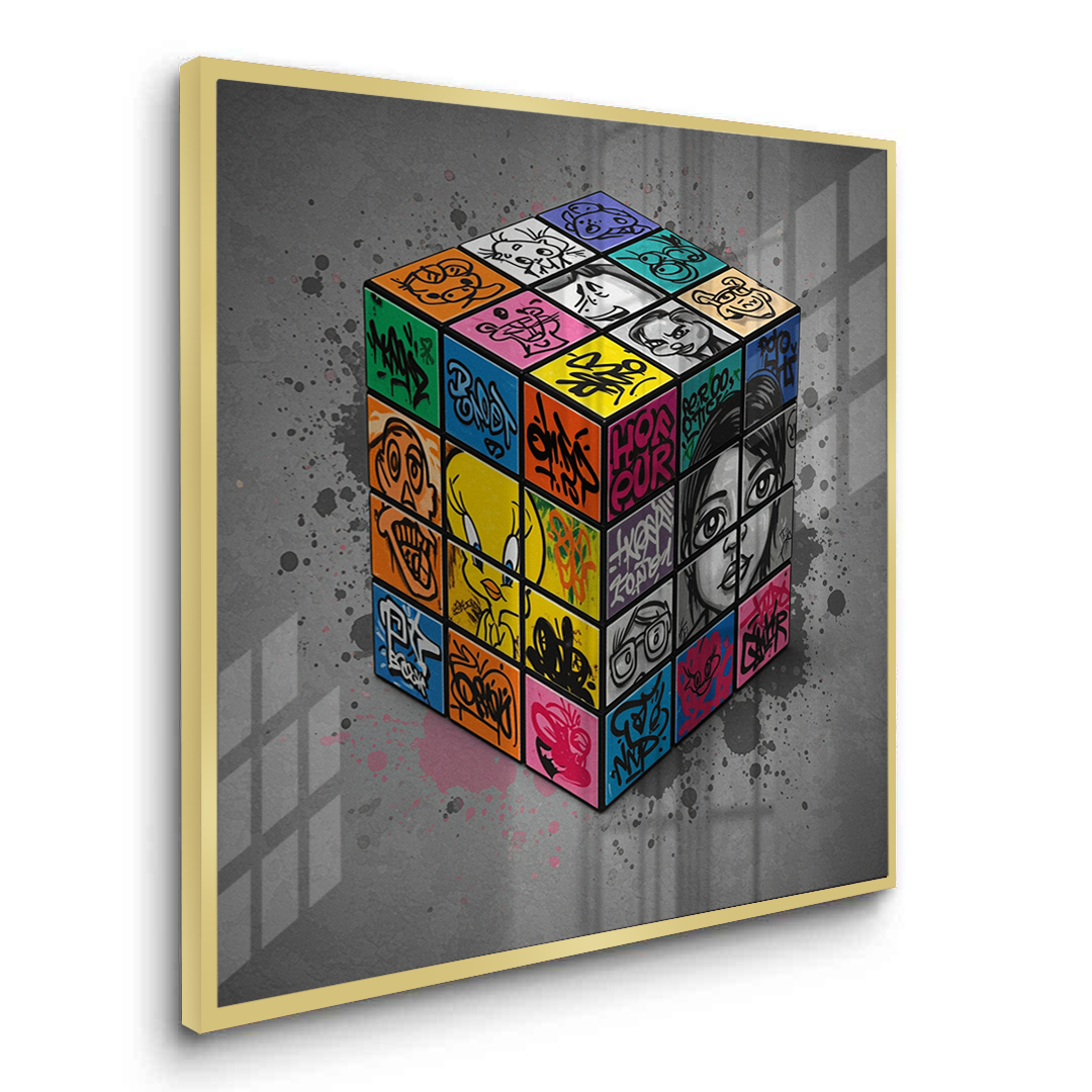 Street Art Puzzle - Fine Art - Jasmineart.ae