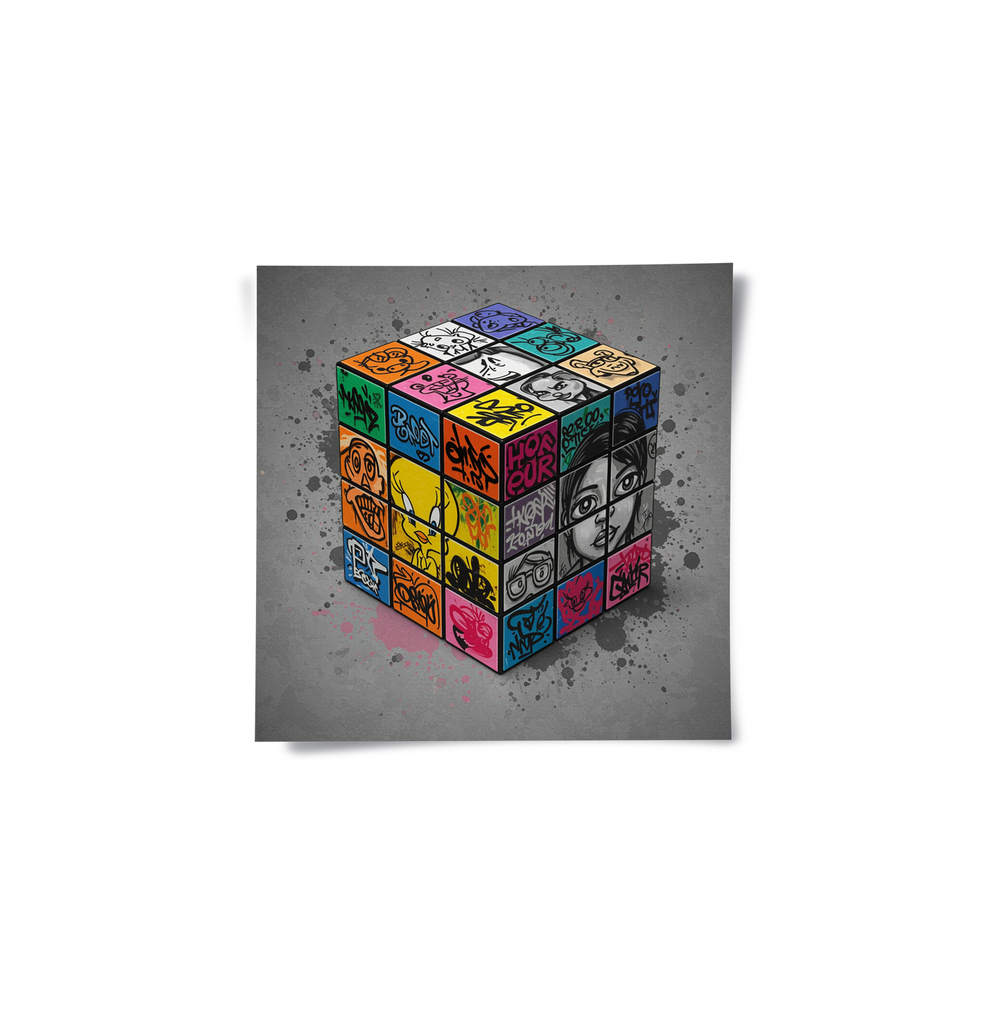 2Street Art Puzzle - Poster