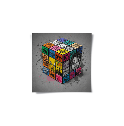 Street Art Puzzle - Poster