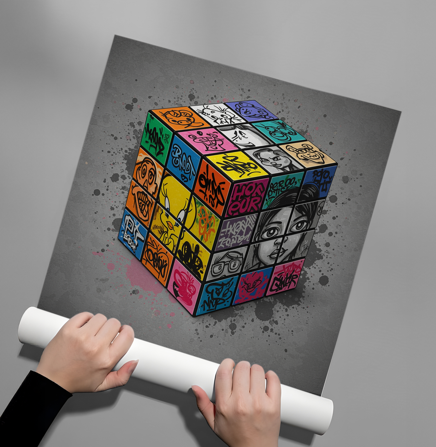 2Street Art Puzzle - Poster