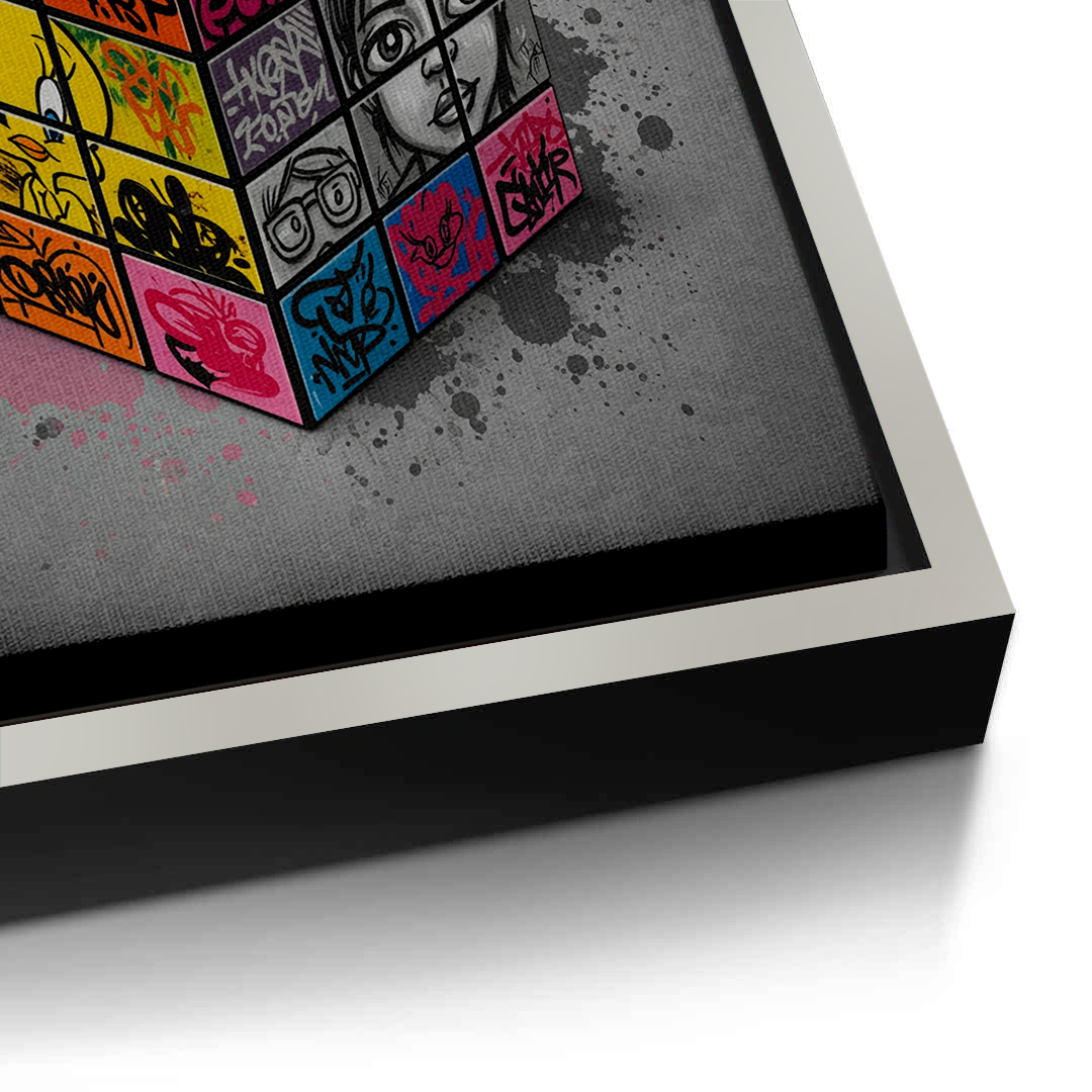 2Street Art Puzzle - Canvas