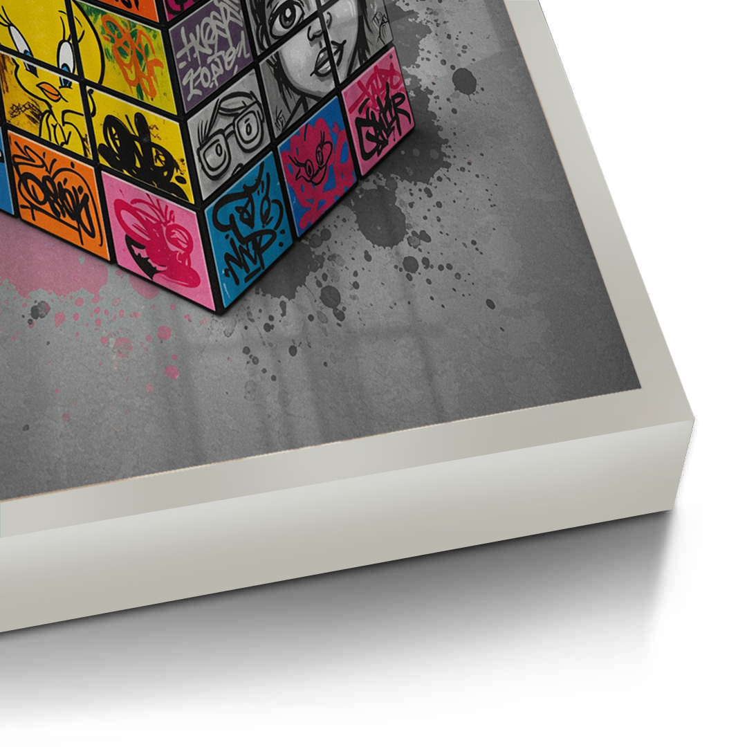 Street Art Puzzle - Fine Art - Jasmineart.ae