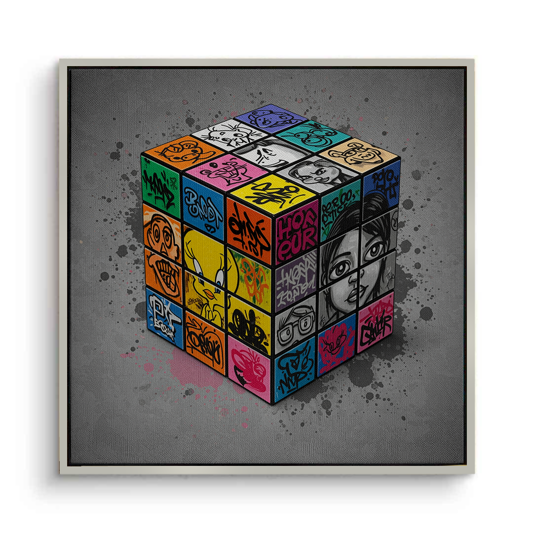 2Street Art Puzzle - Canvas