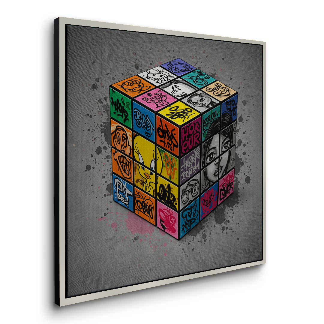 Street Art Puzzle - Canvas - Jasmineart.ae