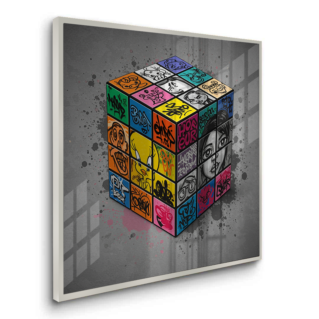 Street Art Puzzle - Fine Art - Jasmineart.ae
