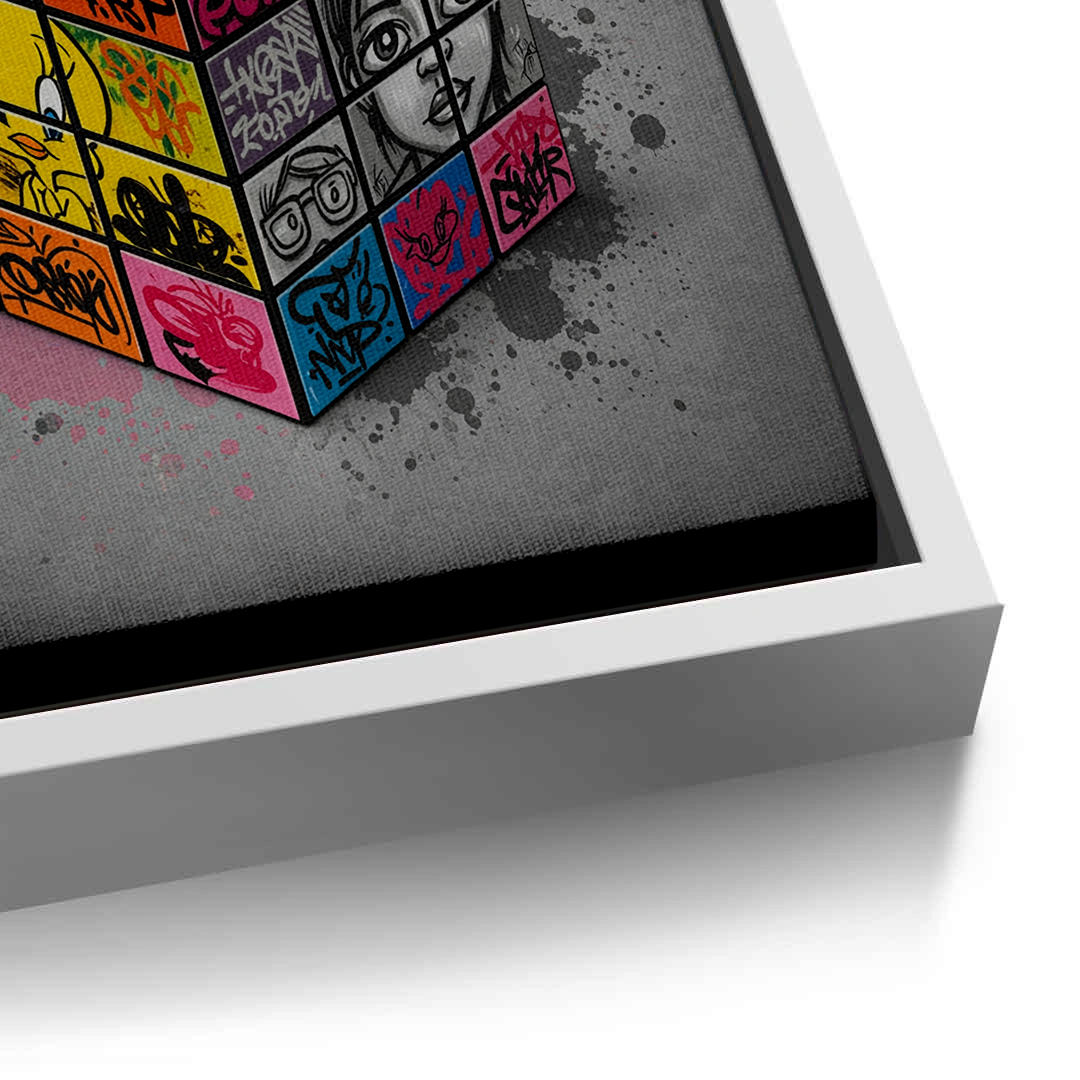 2Street Art Puzzle - Canvas