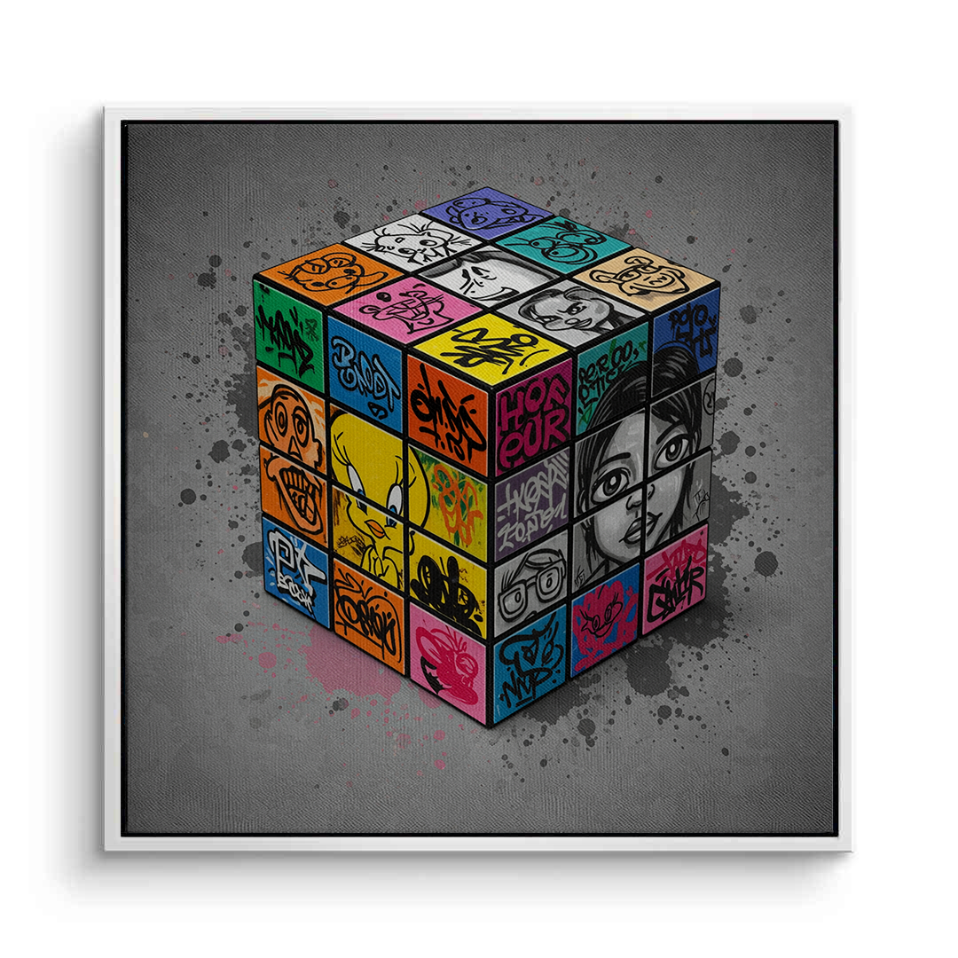 2Street Art Puzzle - Canvas