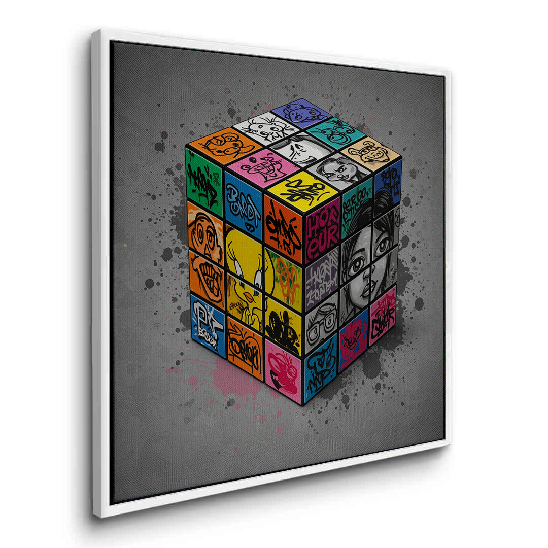Street Art Puzzle - Canvas - Jasmineart.ae