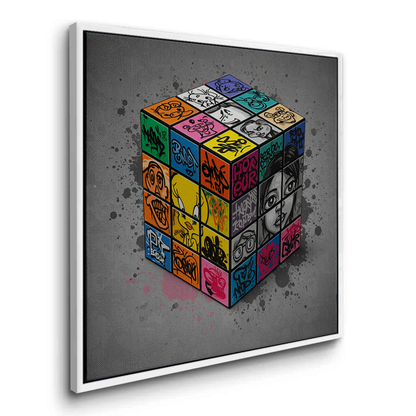 Street Art Puzzle - Canvas