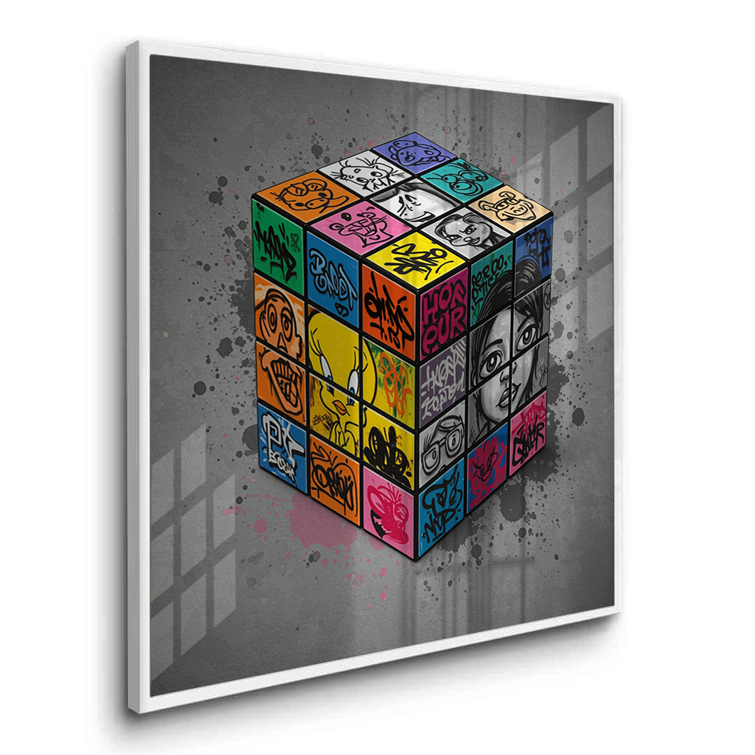 Street Art Puzzle - Fine Art - Jasmineart.ae
