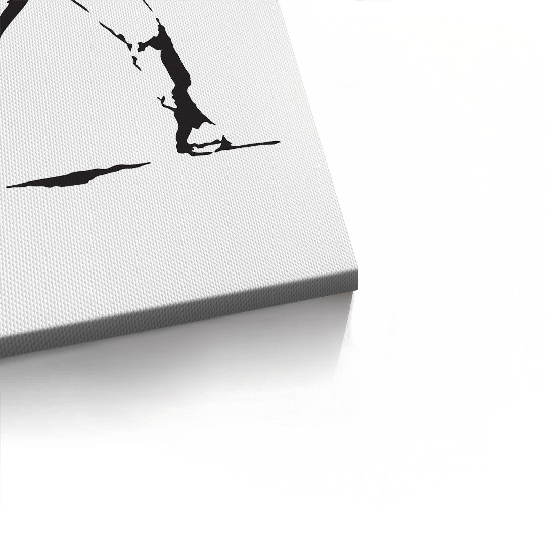 2Street Art Style Van Gogh Palette - Canvas