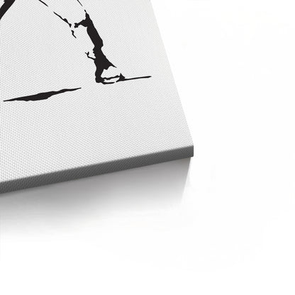 Street Art Style Van Gogh Palette - Canvas