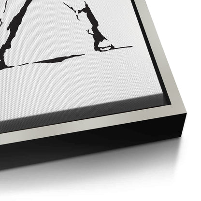 Street Art Style Van Gogh Palette - Canvas