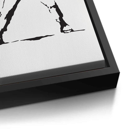 Street Art Style Van Gogh Palette - Canvas