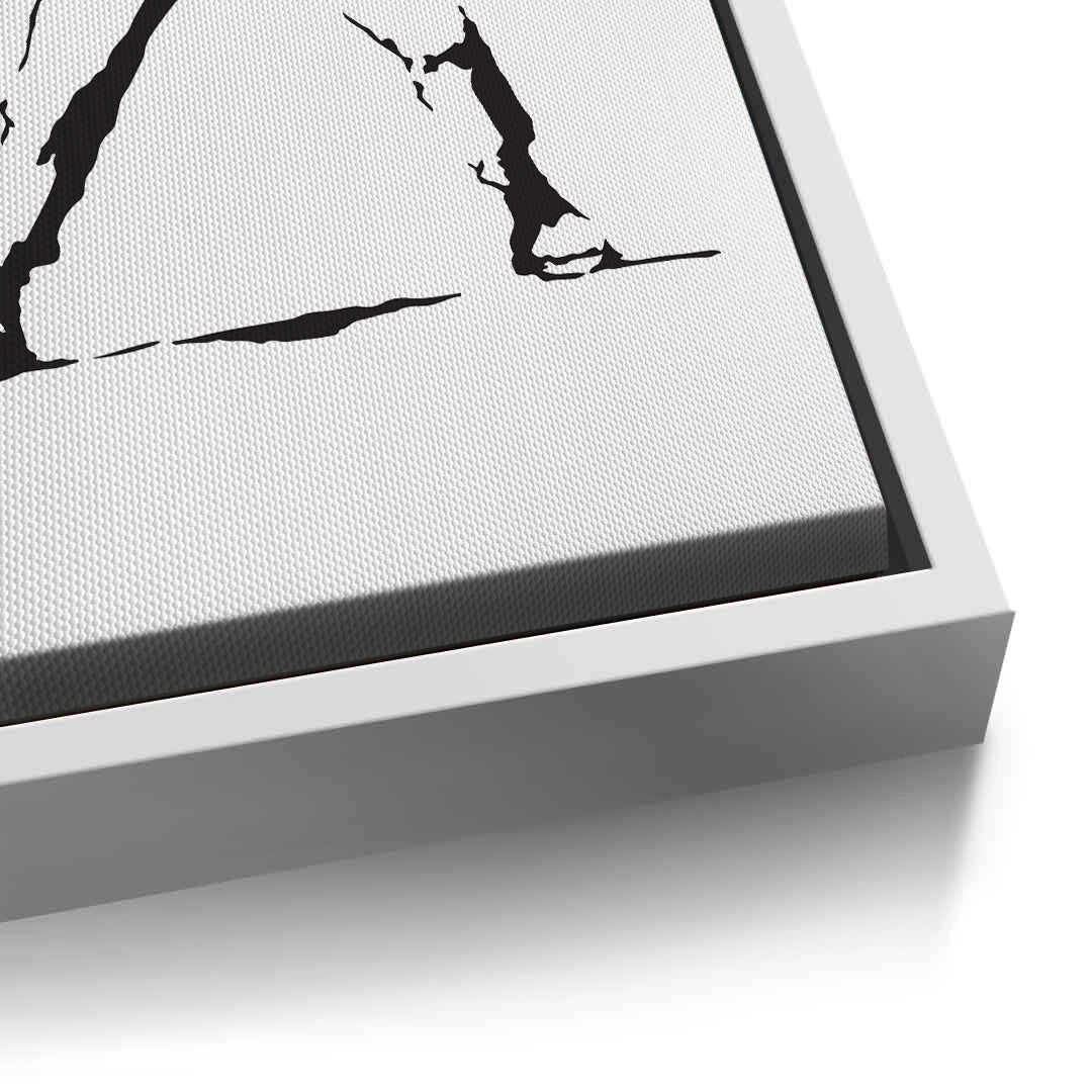 2Street Art Style Van Gogh Palette - Canvas