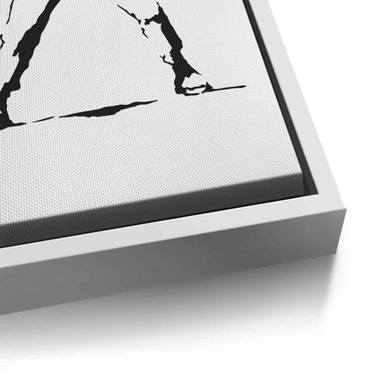 Street Art Style Van Gogh Palette - Canvas