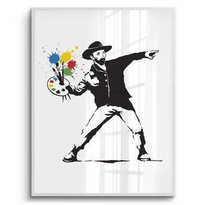 Street Art Style Van Gogh Palette - Fine Art