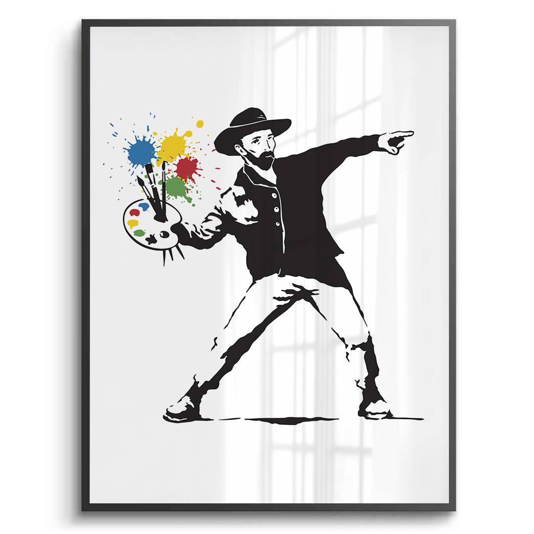 2Street Art Style Van Gogh Palette - Fine Art