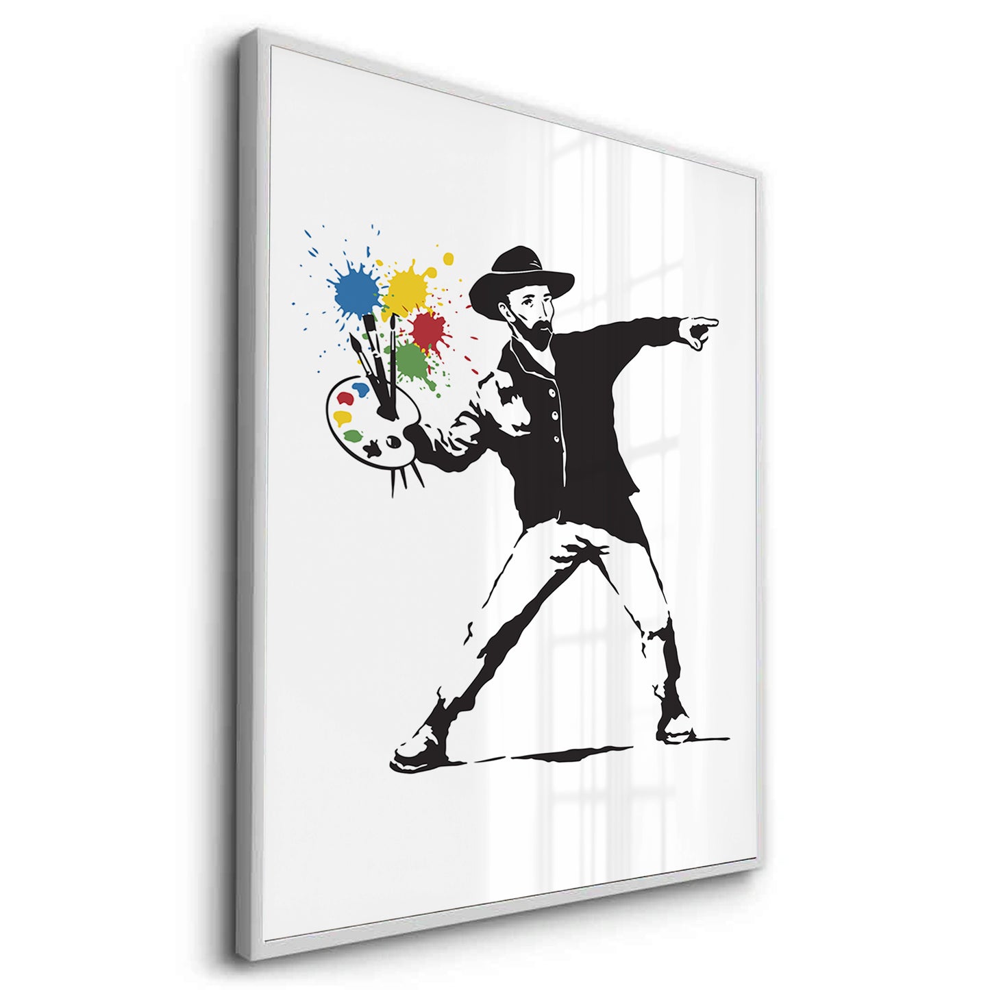 2Street Art Style Van Gogh Palette - Fine Art