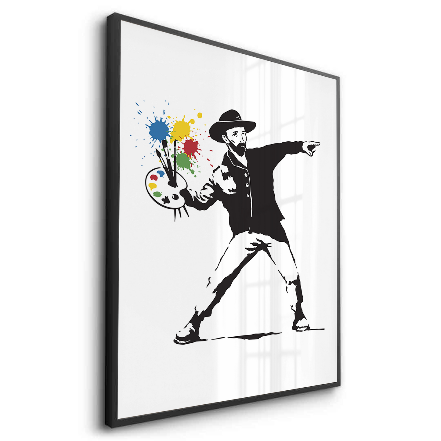 2Street Art Style Van Gogh Palette - Fine Art