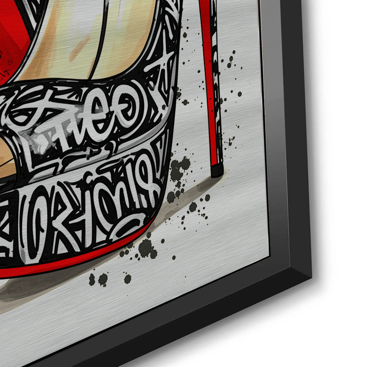 Streetwalk Luxury - Metal - Jasmineart.ae