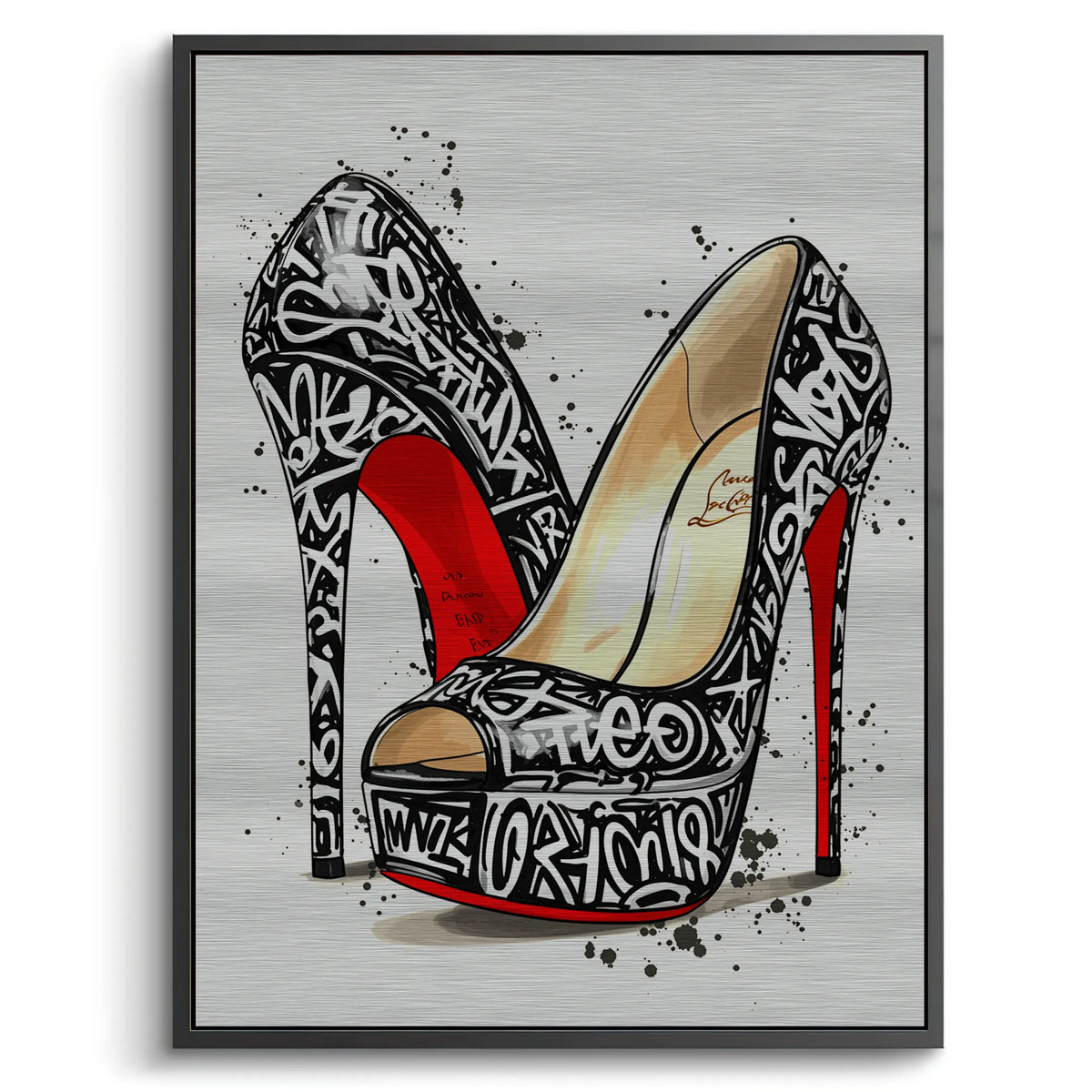 Streetwalk Luxury - Metal - Jasmineart.ae