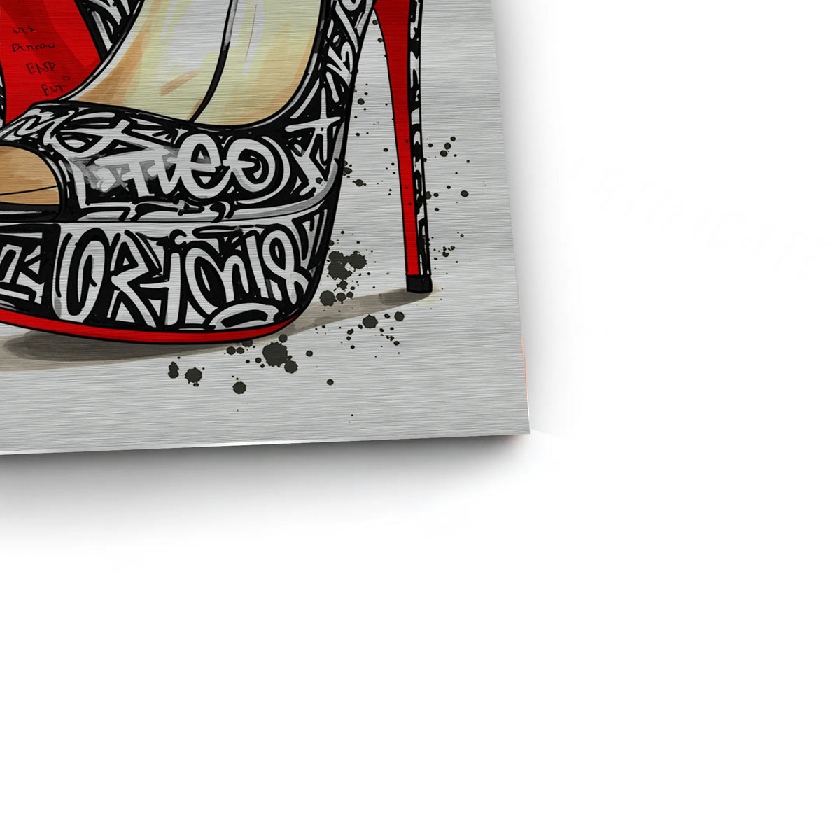 Streetwalk Luxury - Metal - Jasmineart.ae