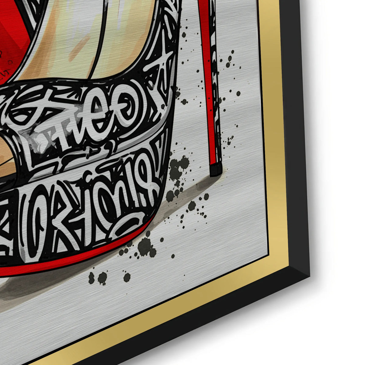 Streetwalk Luxury - Metal - Jasmineart.ae